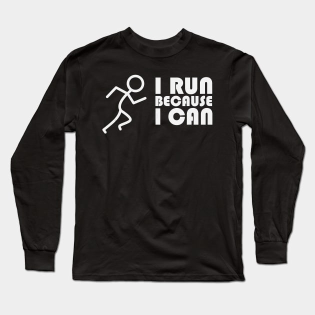 Running Workout For Men and Women Gym Fitness Jogging Funny T-Shirt Long Sleeve T-Shirt by PHAIVAYCHU